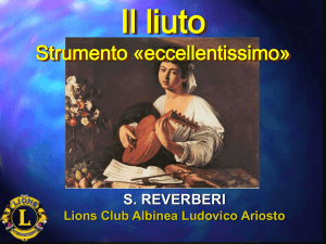 lezioni di cinesiologia applicata - Lions Club Albinea Ludovico Ariosto