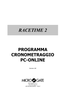 racetime 2 - Microgate