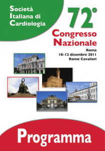 Domenica 11 - Società Italiana di Cardiologia