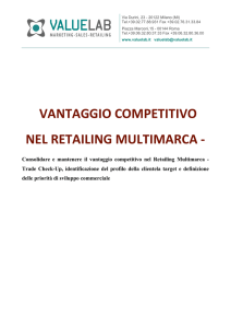Vantaggio competitivo retailing multimarca