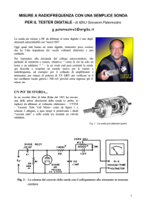 Sonda a Radiofrequenza