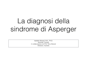 La diagnosi della sindrome di Asperger