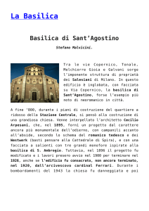 La Basilica - Parrocchia Sant`Agostino