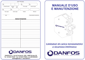 Libretto istruzioni DANFOSS italiano