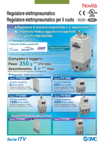 Regolatore elettropneumatico Regolatore elettropneumatico