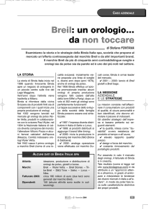 Caso aziendale Breil