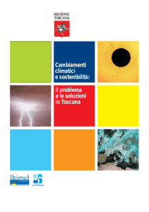 Cambiamenti climatici e sostenibilità: il