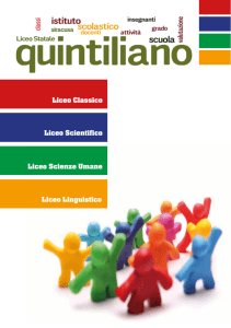 Liceo Statale - "quintiliano"