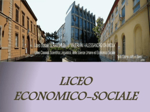 liceo economico-sociale
