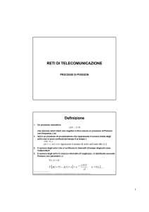 RETI DI TELECOMUNICAZIONE Definizione