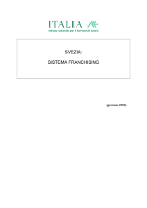 SVEZIA- sistema franchising