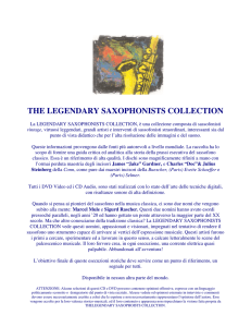 THE LEGENDARY SAXOPHONISTS COLLECTION