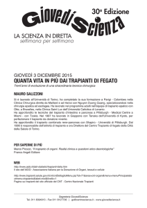 30a Edizione - GiovedìScienza