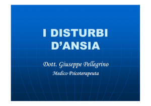 I Disturbi D`Ansia - Studio di Psicoterapia Lecce