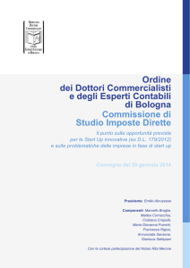 Ordine dei Dottori Commercialisti e degli Esperti Contabili di