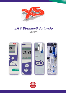 pHmetro da banco pH 8 XS