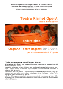 A teatro… - Teatro Kismet OperA