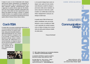 Communication Design Cos`è l`ISIA