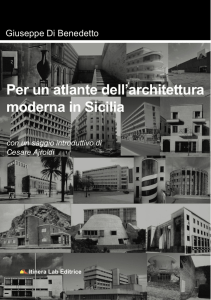 1. Per un atlante dell`architettura moderna in Sicilia