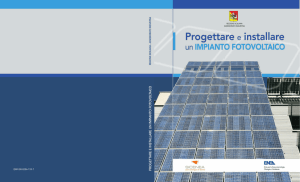 Progettare ed installare un impianto fotovoltaico - ENEA