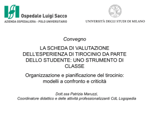 Diapositiva 1 - Dipartimento di Scienze Biomediche e Cliniche `L