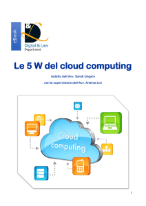 Le 5 W del cloud computing