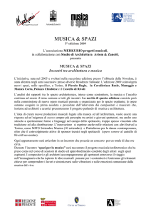 MUSICA E SPAZI comunicato_stampa_2009