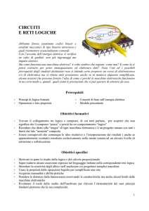 circuiti e reti logiche - Il Ciclo dell`Informazione