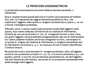 Lezione assonometria