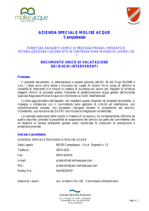 Documento Unico di Valutazione