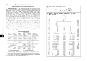 Dimensionamento trasformatori