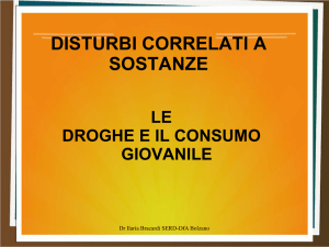 disturbi correlati a sostanze