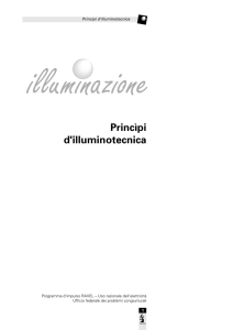 Illuminazione, Princìpi d`illuminotecnica