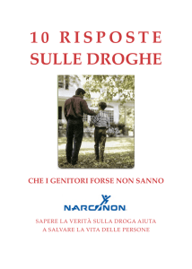 10 risposte sulle droghe