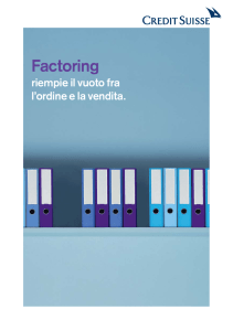 Factoring - Credit Suisse