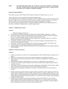 26691: Controllo di interruzione della vita su richiesta e