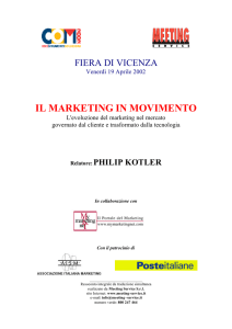 il marketing in movimento