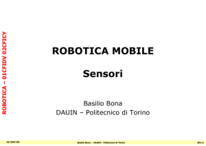 ROBOTICA MOBILE Sensori - LaDiSpe