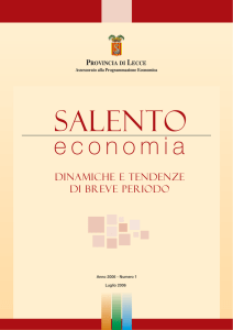 Salento Economia - Provincia di Lecce