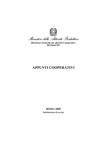 appunti cooperativi