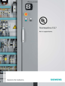 Normativa UL? - Industrial Automation