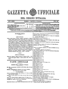 Gazzetta Ufficiale del Regno d`Italia N. 043 del 19