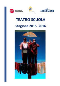 teatro scuola - Arena del Sole