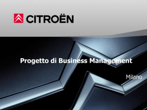 Progetto di Business Management
