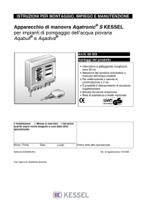Apparecchio di manovra Aqatronic S KESSEL per