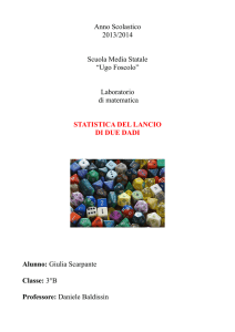 Anno Scolastico 2013/2014 Scuola Media Statale “Ugo Foscolo