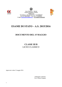 ESAME DI STATO – A.S. 2015/2016