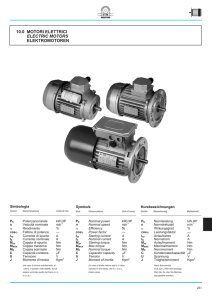 10.0 motori elettrici electric motors elektromotoren