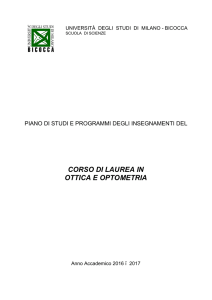 GUIDA dello studente 2016-2017