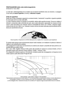 PROPAGAZIONE delle onde elettromagnetiche di Giovanni G. Turco